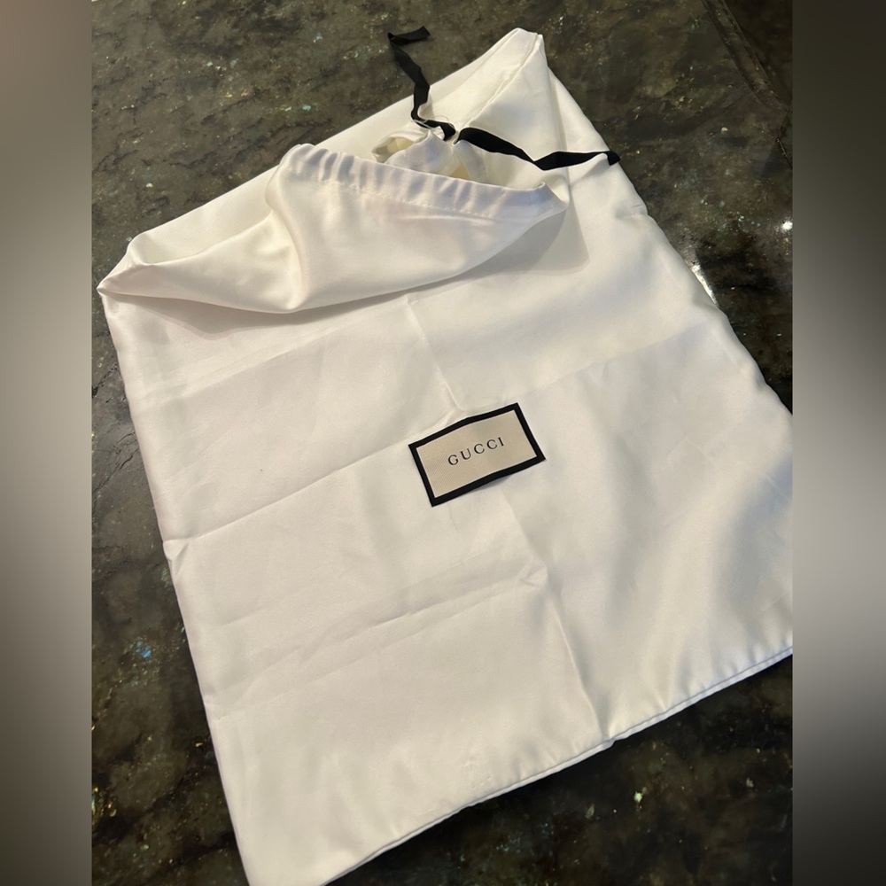 Gucci Dust Bag For Purse or Multi Items 13,5x24 White